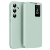 Husa pentru Samsung Galaxy S23 FE, Techsuit SmartView Series, albastru