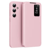 Husa pentru Samsung Galaxy S23 FE, Techsuit SmartView Series, albastru