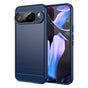 Husa pentru Google Pixel 10 Pro XL, Techsuit Carbon Silicone, albastru