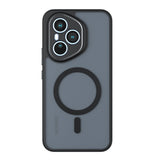 Husa pentru Honor 400 Pro, Techsuit PureFrost MagSafe, negru frost