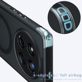 Husa pentru Honor X9c, Techsuit PureFrost MagSafe, negru frost