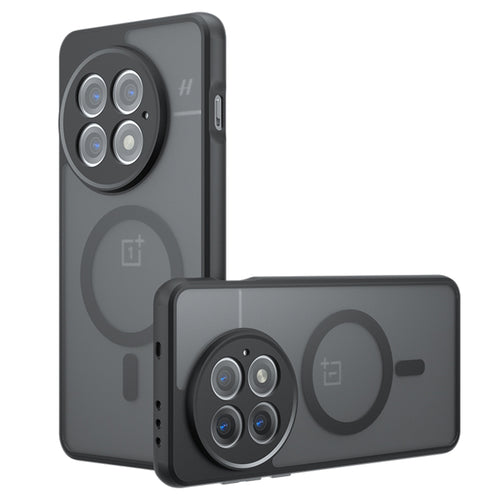 Husa pentru OnePlus 13, Techsuit PureFrost MagSafe, negru frost