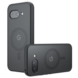Husa pentru Google Pixel 9a, Techsuit PureFrost MagSafe, negru frost