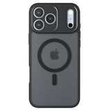 Husa pentru iPhone 17 Pro Max, Techsuit PureFrost MagSafe, negru frost