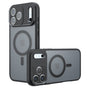 Husa pentru iPhone 17 Pro, Techsuit PureFrost MagSafe, negru frost