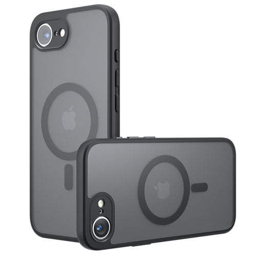 Husa pentru iPhone 16e, Techsuit PureFrost MagSafe, negru frost
