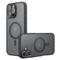 Husa pentru iPhone 16 Pro Max, Techsuit PureFrost MagSafe, negru frost