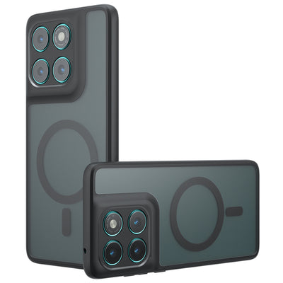 Husa pentru Motorola Edge 60 Fusion, Techsuit PureFrost MagSafe, negru frost