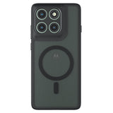 Husa pentru Motorola Edge 60 Pro, Techsuit PureFrost MagSafe, negru frost