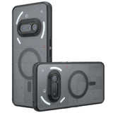 Husa pentru Nothing Phone (3a), Techsuit PureFrost MagSafe, negru frost