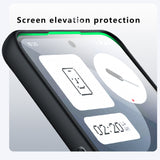 Husa pentru Nothing Phone (3a) Pro, Techsuit PureFrost MagSafe, negru frost
