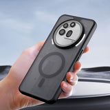 Husa pentru Nothing Phone (3a) Pro, Techsuit PureFrost MagSafe, negru frost