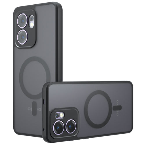 Husa pentru OPPO Reno13 F 4G, Techsuit PureFrost MagSafe, negru frost