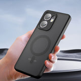 Husa pentru OPPO Reno13 F 4G, Techsuit PureFrost MagSafe, negru frost