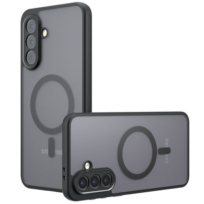 Husa pentru Samsung Galaxy A26 5G, Techsuit PureFrost MagSafe, negru frost