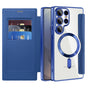 Husa pentru Samsung Galaxy S25 Ultra, Techsuit SmartMag Book Case, albastru