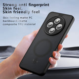 Husa pentru Xiaomi Redmi 14C, Techsuit PureFrost MagSafe, negru frost