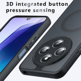 Husa pentru Xiaomi Redmi 14C, Techsuit PureFrost MagSafe, negru frost