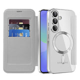 Husa pentru Samsung Galaxy A36 5G, Techsuit SmartMag Book Case, albastru