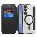 Husa pentru Samsung Galaxy A36 5G, Techsuit SmartMag Book Case, albastru