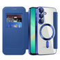 Husa pentru Samsung Galaxy A26 5G, Techsuit SmartMag Book Case, albastru