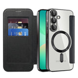 Husa pentru Samsung Galaxy A26 5G, Techsuit SmartMag Book Case, albastru