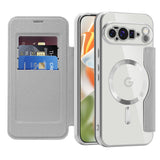 Husa pentru Google Pixel 10 Pro XL, Techsuit SmartMag Book Case, albastru