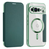 Husa pentru Google Pixel 10 Pro XL, Techsuit SmartMag Book Case, albastru
