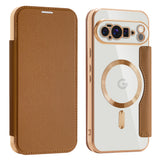 Husa pentru Google Pixel 10 Pro XL, Techsuit SmartMag Book Case, albastru