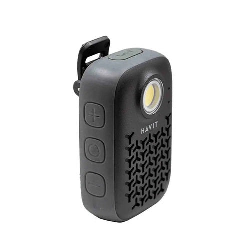 Boxa portabila Havit (SK868BT), Bluetooth V5.4, 5W, 600mAh, IP67, TWS, Flashlight, Hands-free Calls, Type-C, negru