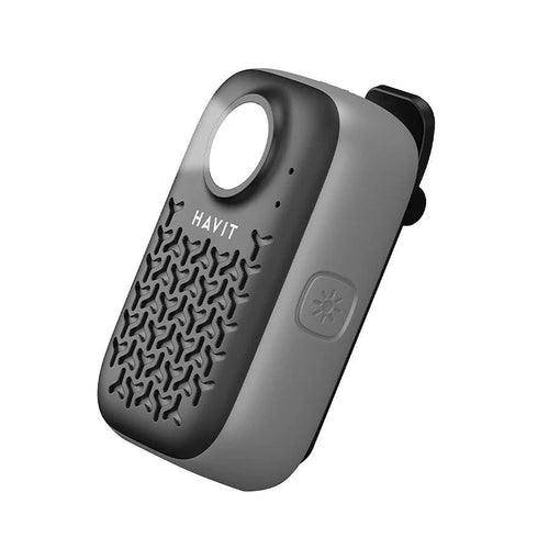 Boxa portabila Havit (SK868BT), Bluetooth V5.4, 5W, 600mAh, IP67, TWS, Flashlight, Hands-free Calls, Type-C, negru