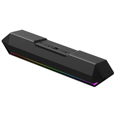 Boxa portabila Havit (SK772BT), pentru Gaming, USB-C, Bluetooth 5.3, TWS, LED Lights, AUX, TF, USB, 10W, 1200mAh, negru