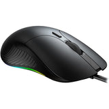 Mouse wireless Havit Wired Gaming Mouse (MS1020WB), cu Lumini RGB, 4200DPI, Ergonomic Design, USB 5V, negru