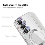 Husa pentru Samsung Galaxy A55 5G, Techsuit SmartMag Book Case, albastru