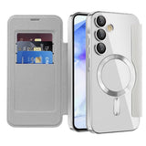 Husa pentru Samsung Galaxy A55 5G, Techsuit SmartMag Book Case, albastru