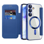Husa pentru Samsung Galaxy A55 5G, Techsuit SmartMag Book Case, albastru