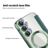 Husa pentru Samsung Galaxy A55 5G, Techsuit SmartMag Book Case, albastru
