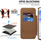 Husa pentru Samsung Galaxy A55 5G, Techsuit SmartMag Book Case, albastru