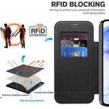 Husa pentru Samsung Galaxy A55 5G, Techsuit SmartMag Book Case, albastru