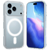 Husa pentru iPhone 17 Pro Max, Techsuit MagSafe Pro, albastru