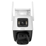 Camera de supraveghere Imou Outdoor Camera Cruiser Dual 2 PRO (IPC-S7XFP-8U0WED), 4+4MP, AI IMOU Sense, Wi-Fi 6, Dual IR, PT, Alarm, IP65, alb