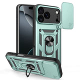 Husa pentru iPhone 17 Pro Max, Techsuit CamShield Series, albastru