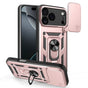 Husa pentru iPhone 17 Pro Max, Techsuit CamShield Series, roz