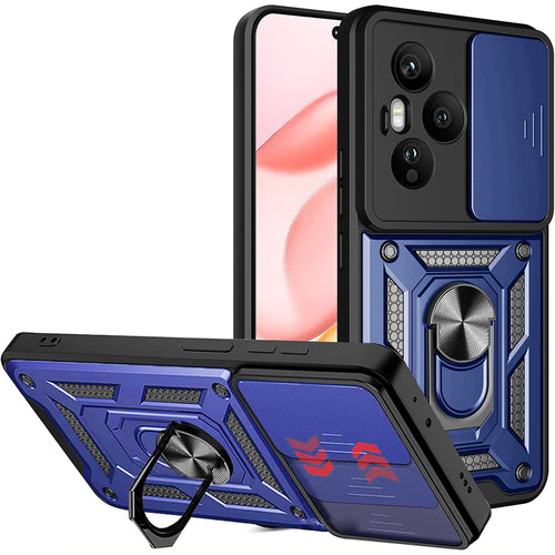 Husa pentru Honor 400 Pro, Techsuit CamShield Series, albastru