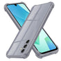 Husa pentru Samsung Galaxy A16 4G, Techsuit Shockproof Clear Silicone, fumuriu