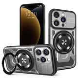 Husa pentru iPhone 15 Pro, Techsuit RuggedCam, albastru