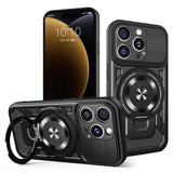 Husa pentru iPhone 15 Pro Max, Techsuit RuggedCam, albastru