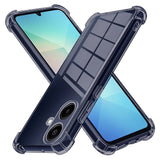 Husa pentru Samsung Galaxy A06 4G, Techsuit Shockproof Clear Silicone, fumuriu