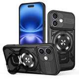 Husa pentru iPhone 16 Plus, Techsuit RuggedCam, albastru
