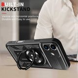 Husa pentru iPhone 16 Plus, Techsuit RuggedCam, albastru